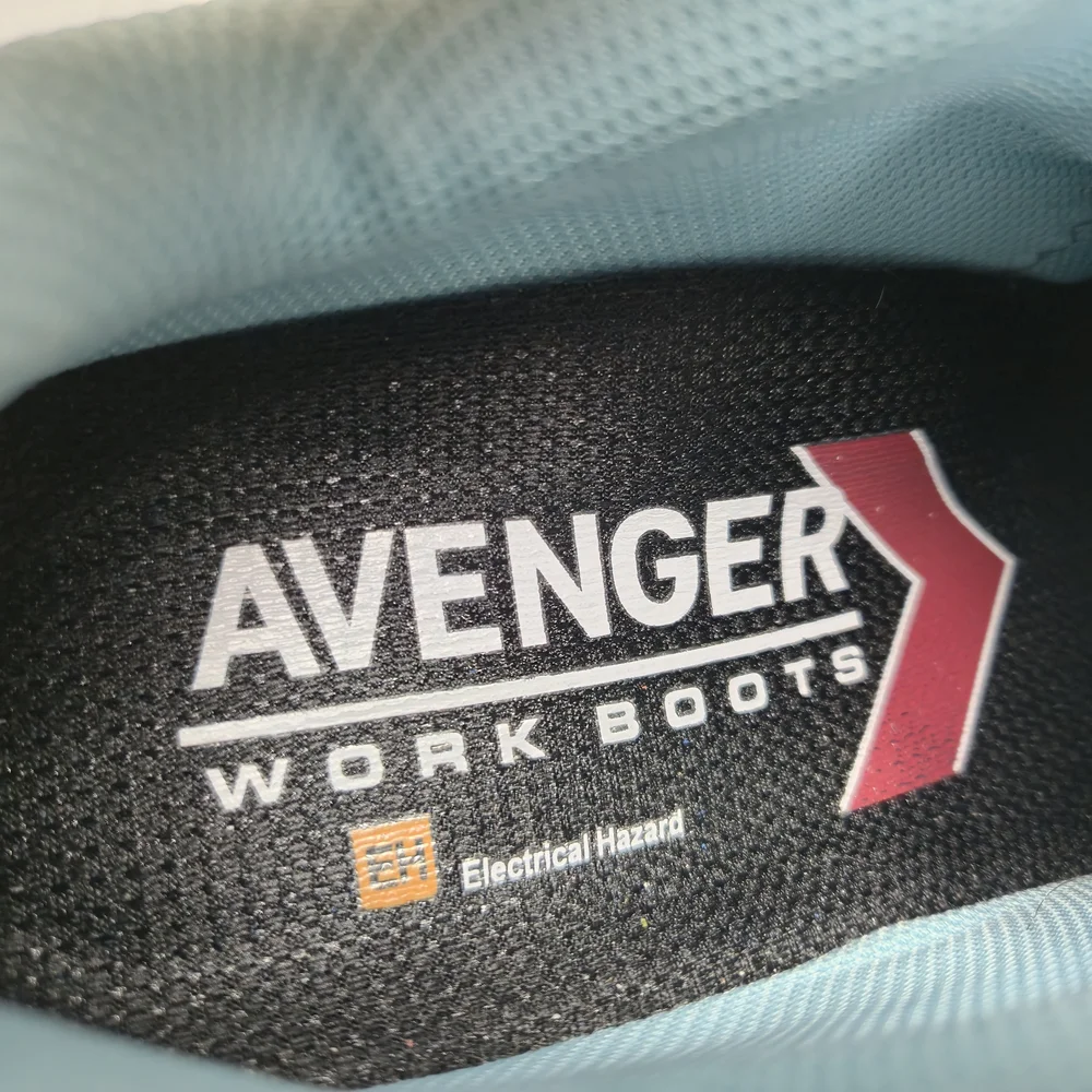 Avenger Electra Multi-Color Safety Comp Toe Work Sneaker Boots Women's Size 6.5